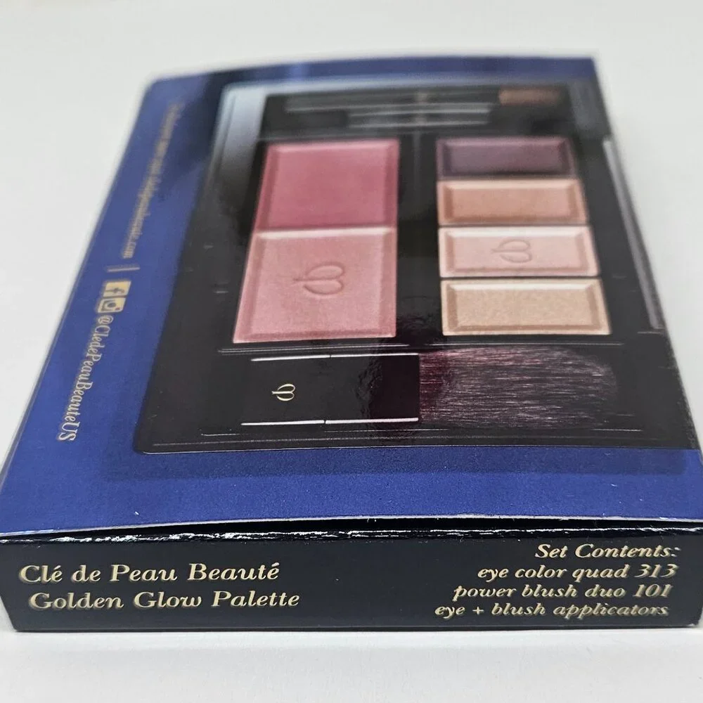 Cle de Peau Golden Glow Eye & Cheek Palette- Limited Edition FIRM!